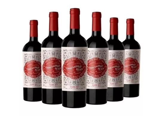 Zorro Salvaje Malbec O Cabernet Sauvignon X6U
