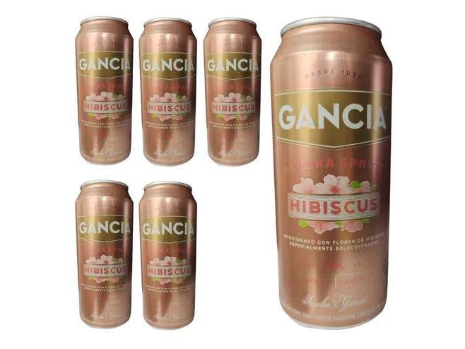 Gancia Hibiscus Lata Six