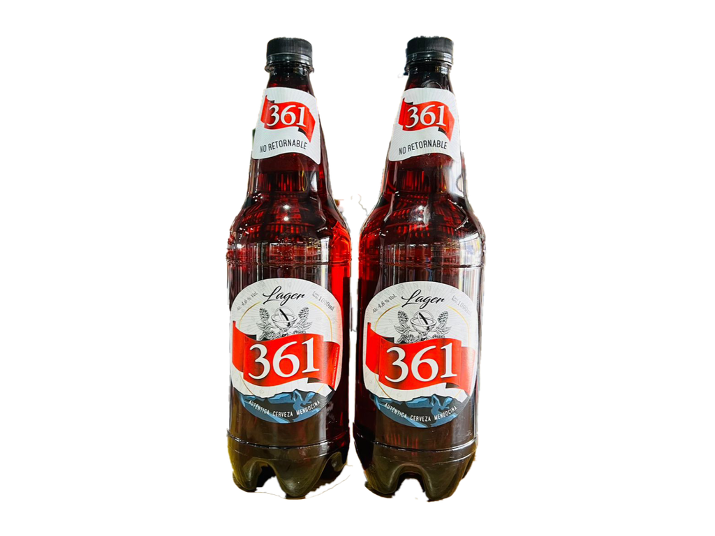 Cerveza 361 Lager 1 Lt 2U