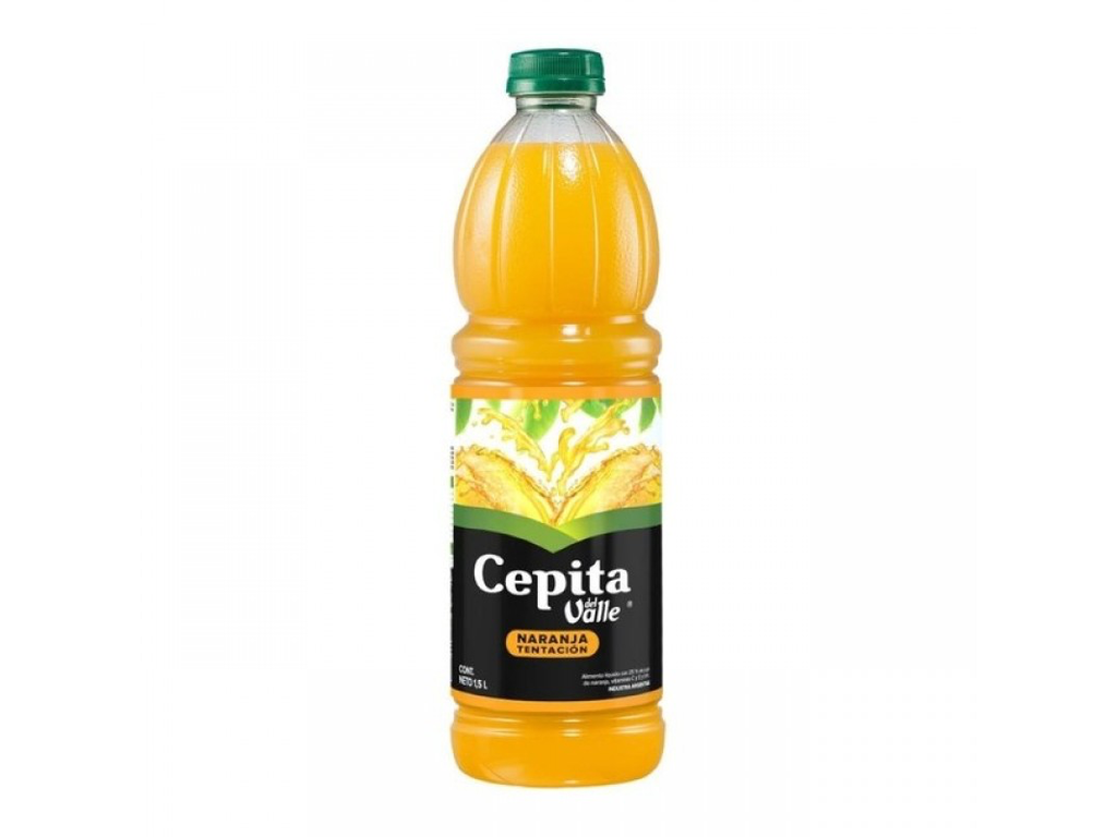Cepita 1,5L Naranja Y Durazno
