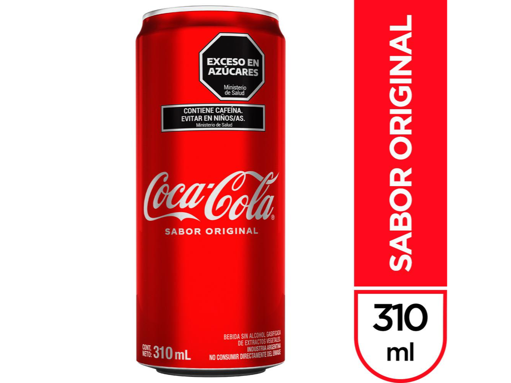 Coca Cola Lata 310Cc