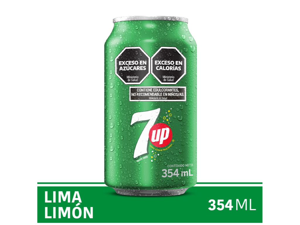 Seven Up Lata 354Cc