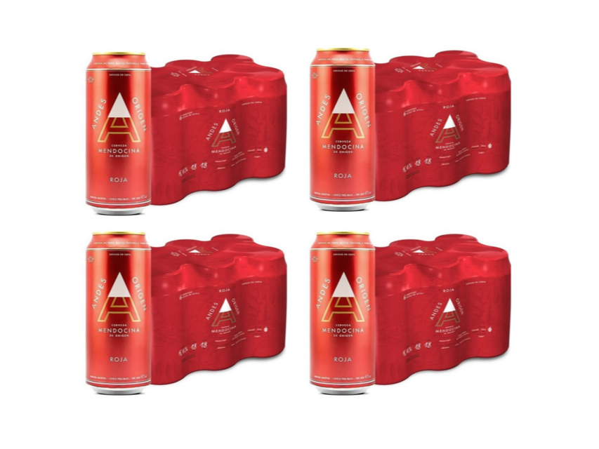 Plancha Andes Roja 473Cc 24U