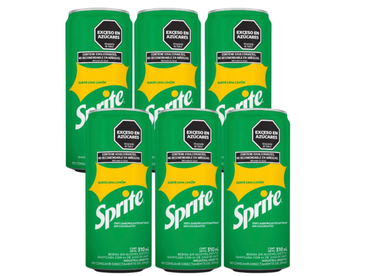 Pack Sprite Lata 310Ml X6U