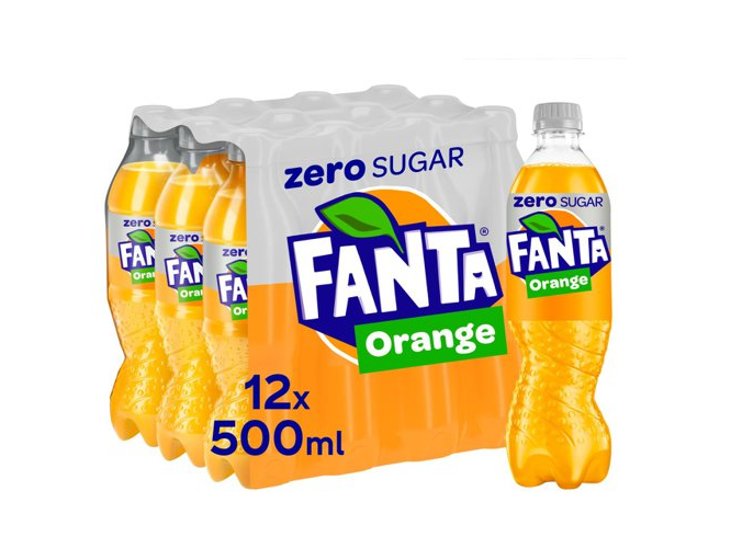 Pack Fanta Zero 500Cc X12U