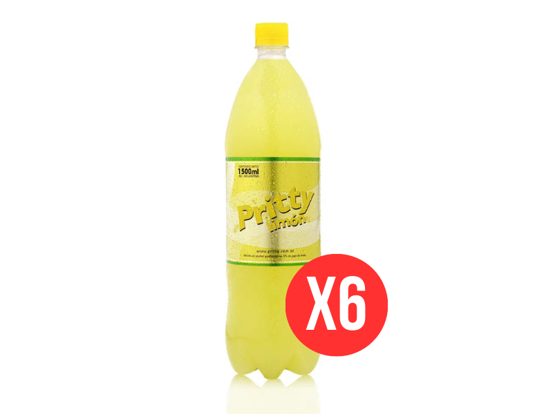 Pack Pritty 1.5L X6