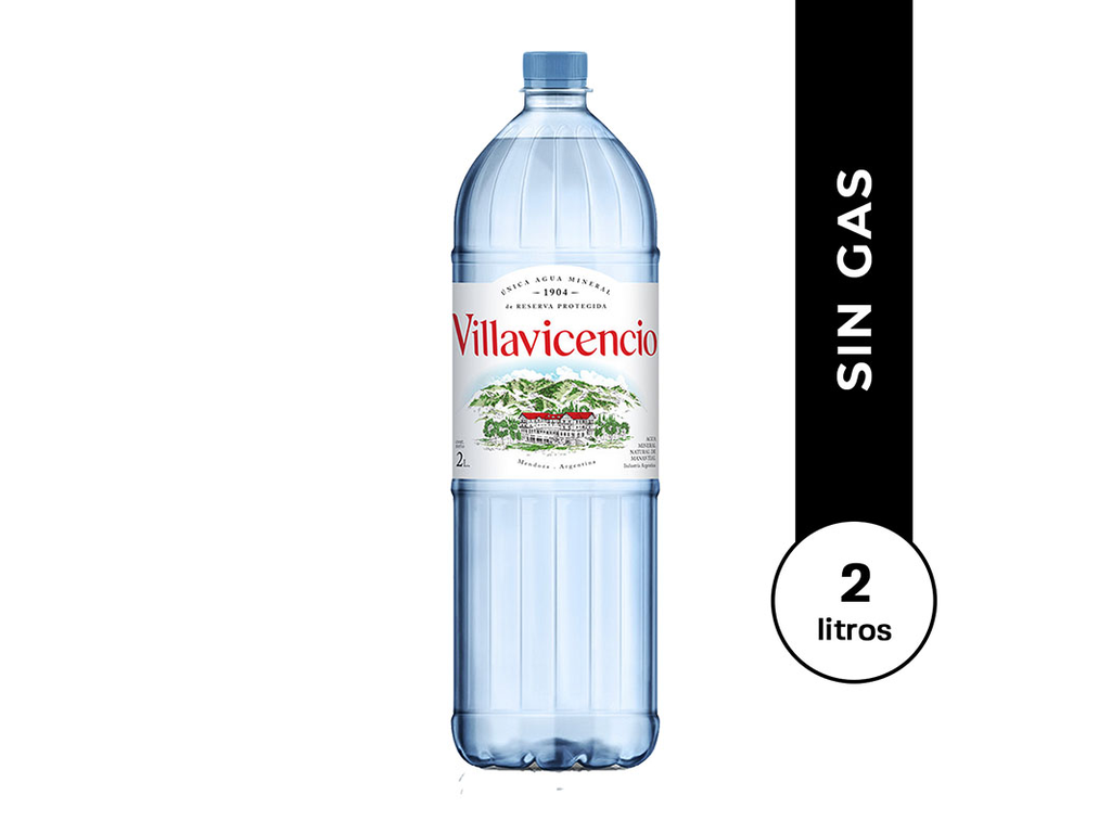 Agua Villavicencio 2L Pack 6