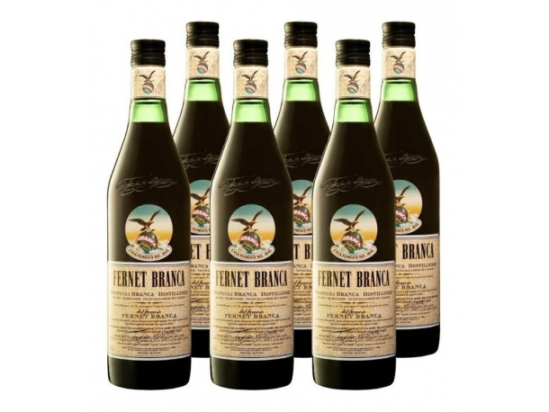 Fernet Branca 1Lt Caja 6 Unid