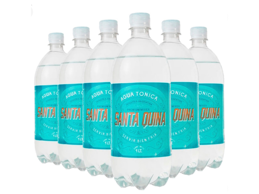 Pack Santa Quina Tónica 1L X6U
