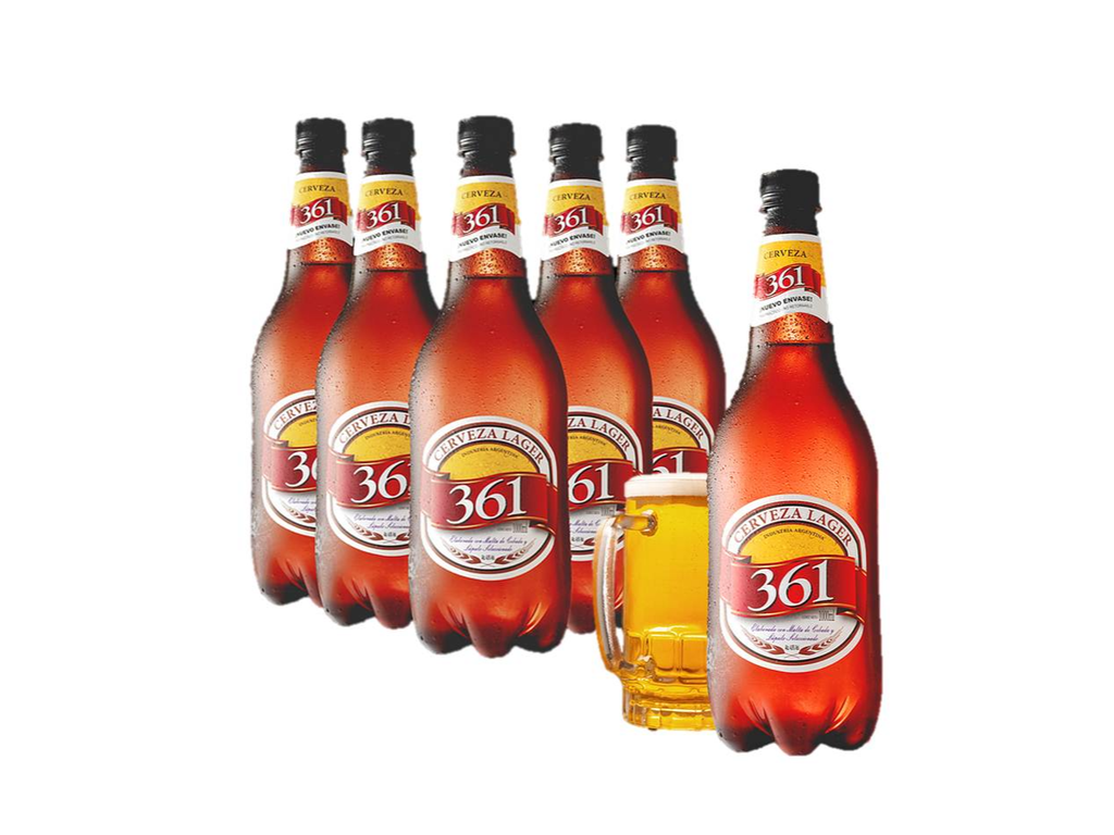 Cerveza 361 Lager 1 Lt 6U