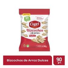 Galletas Bizcoc. Arroz Capri X90G. Dulces