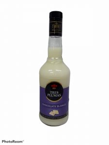 Licores Cre 3 Plumas  700G. Chocolate Blanco