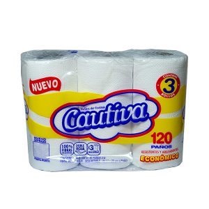 Rollo P/Coc. Cautiva 120Paños (X3Un)