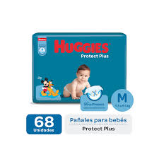 Pañales Huggies Azul M