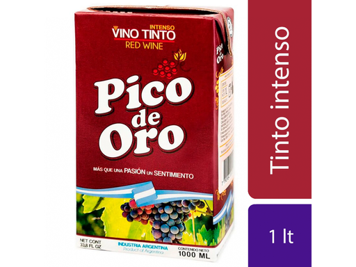 [PR/07493] Pico De Oro Tinto 1L Tetra