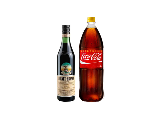 [PR/07855] Fernet Branca 750Cc + Coca Cola Retornable 2Lts