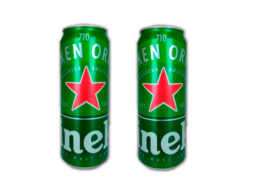 [PR/07897] Laton Heineken 710Ml X2