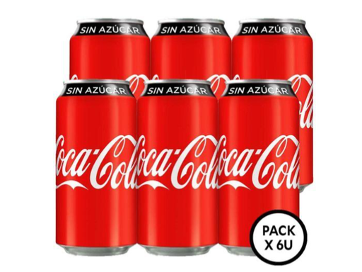 [PR/07957] Coca Cola Sin Azucar Packx6 Latas 310Cc