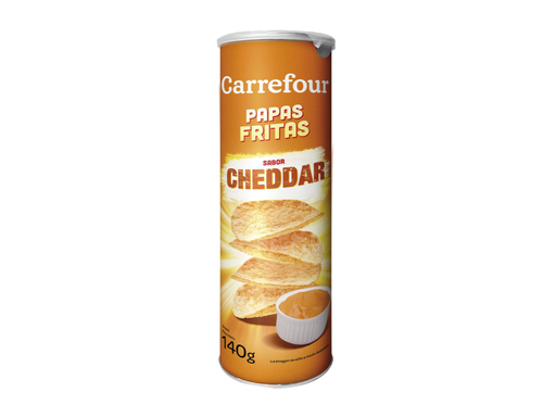 [PR/08410] Papás Carrefour Cheddar 140G