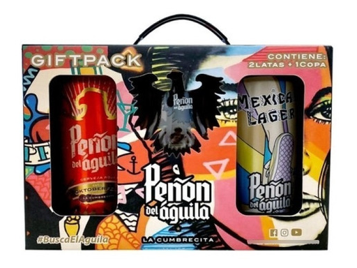 [PR/08487] Giftpack Copa Y Latas Peñon