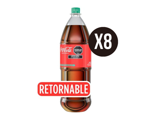 [PR/08641] Cajon Coca Cola 2L X8U