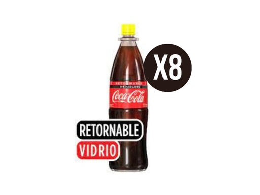 [PR/08644] Cajon Coca Cola Zero 1.25L X8U