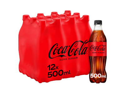 [PR/08658] Pack Coca Cola Zero 500Cc X12U