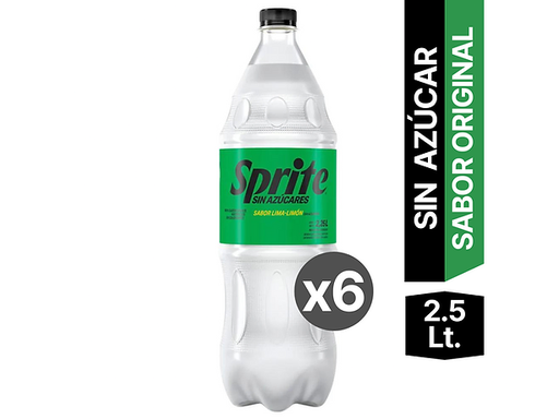 [PR/08677] Pack Sprite Zero 2.25L X6U