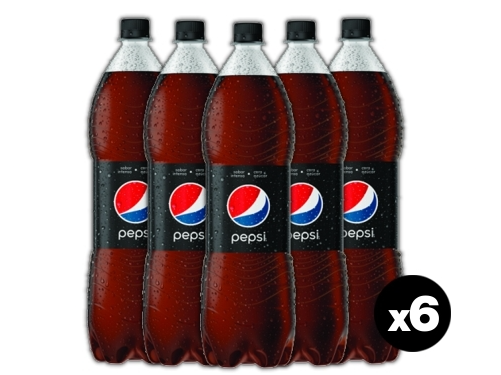 [PR/08689] Pack Pepsi Black 1.5L X6U