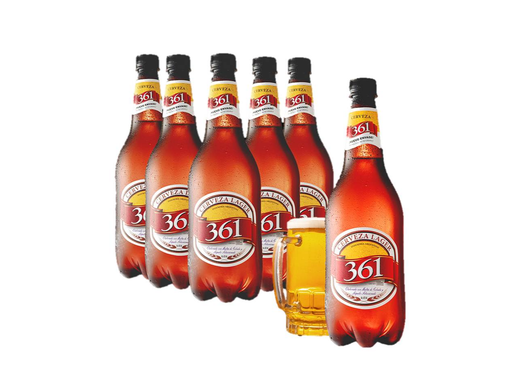 [PR/08824] Cerveza 361 Lager 1 Lt 6U