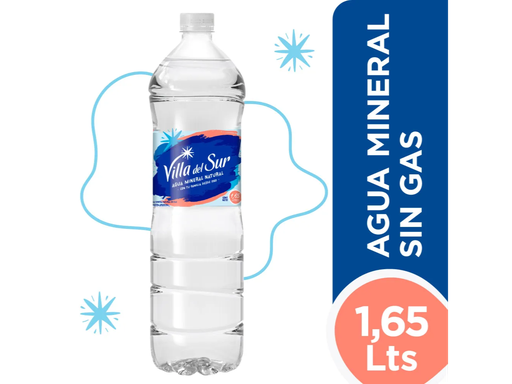 [PR/08830] Pack Agua Villa Del Sur 1.65L X6U