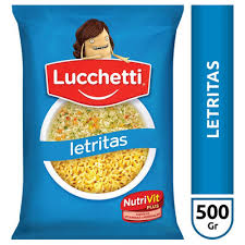 [PR/05112] Fideo P Luch Sopa     500G. Letras