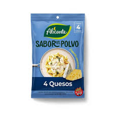 [PR/05137] Caldos Alican. Sobre 8G.¢ 10G. 4  Quesos