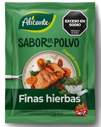 [PR/05140] Caldos Alican. Sobre 8G.¢ 10G. Finas Hierbas