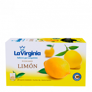 [PR/05265] Te C/Limon Virginia  20 Saq.