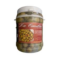 [PR/05356] Aceitunas Verdes Rellenas Con Morrón La Emilia X1Kg
