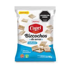 [PR/05401] Galletas Bizcoc. Arroz Capri X90G. Salados