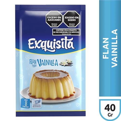 [PR/05514] Flan Exquisita        40G. Vainilla