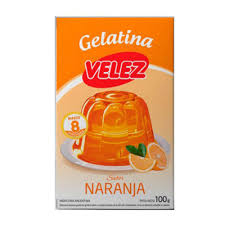 [PR/05524] Gelat. Velez          100G. Naranja