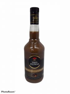 [PR/05608] Licores Cre 3 Plumas  700G. Chocolate C/ Almendras