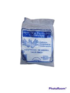 [PR/05929] Guantes De Polietileno X100Un.