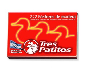[PR/06019] Fosforos Tres Patito 222U.