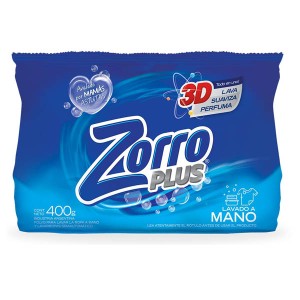 [PR/06096] Jabon Polvo Zorro Reg. X400G.