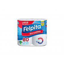 [PR/06108] Papel Hig. Felpita  Bco.80Mx4U