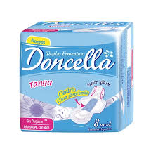 [PR/06203] Toallas Fem. Doncel. Tanga Pocketx8U.