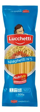 [556.0] Fideos Spaghetti Lucchetti 500 Grs